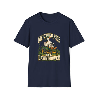 My Other Ride Is a Lawn Mower T-Shirt | Funny Goose Tee