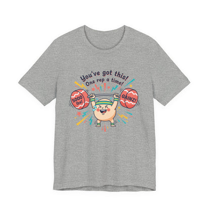 You’ve Got This One Rep at a Time Tee | gymtimidation start small fitness shirt