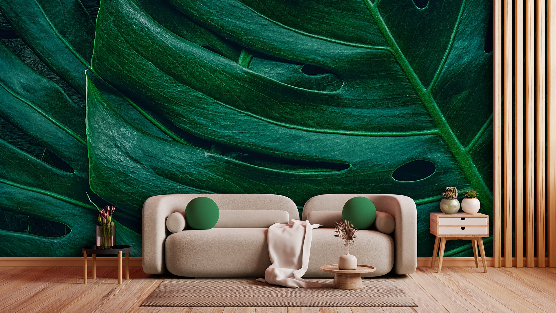 Leaves Design 073 Wall Mural Wallpaper