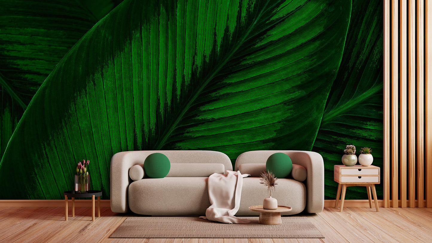 Leaves Design 074 Wall Mural Wallpaper