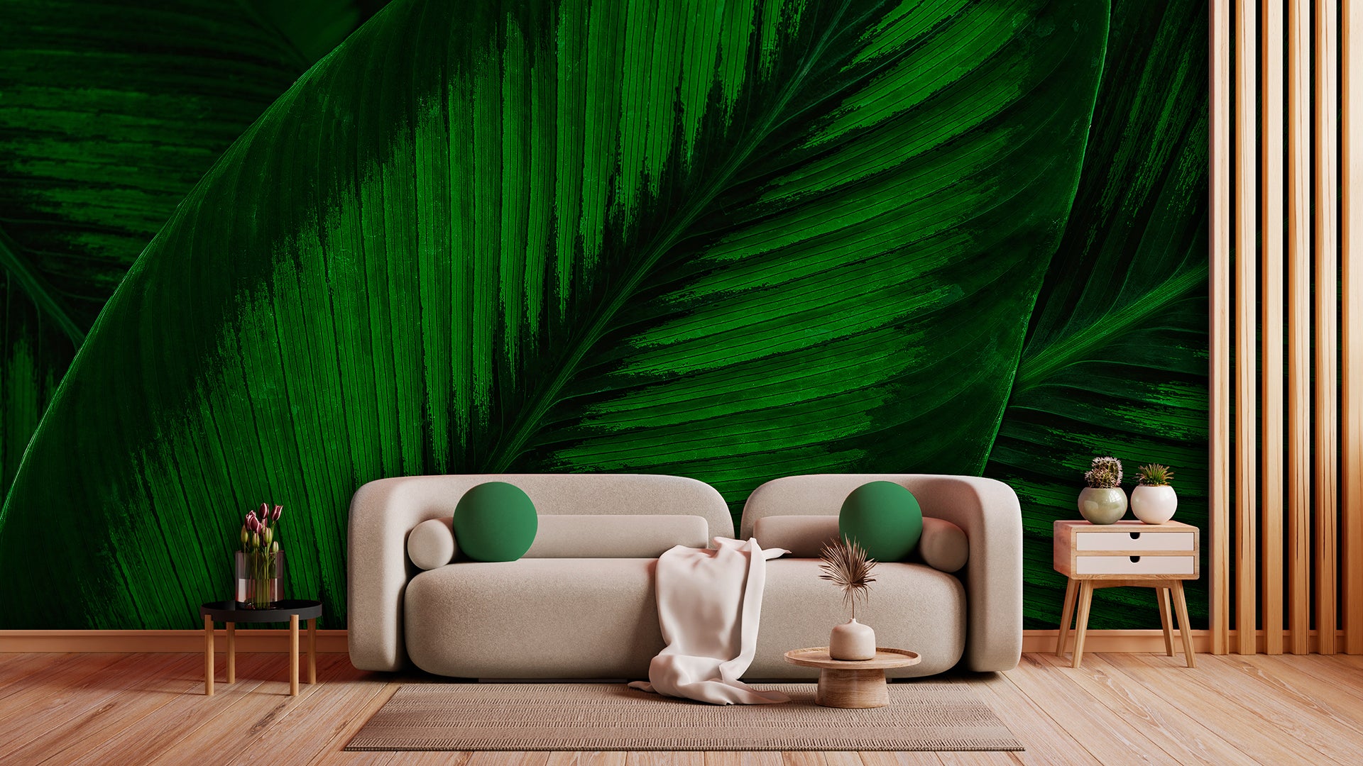 Leaves Design 074 Wall Mural Wallpaper