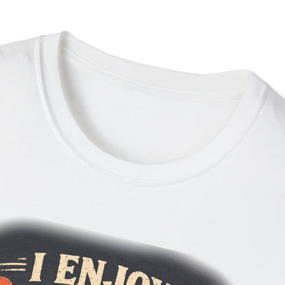 Hardware Store Romance T-Shirt — "I Enjoy Romantic Walks Through the Hardware Store"