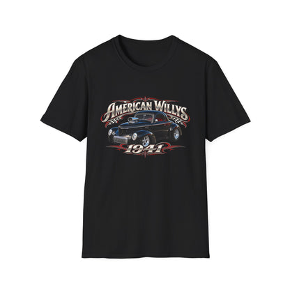 American Willys 1941 Classic Car Graphic T-Shirt