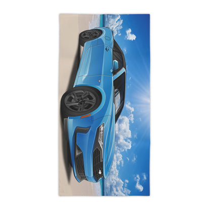 2023 Convertible Car Art Beach Towels