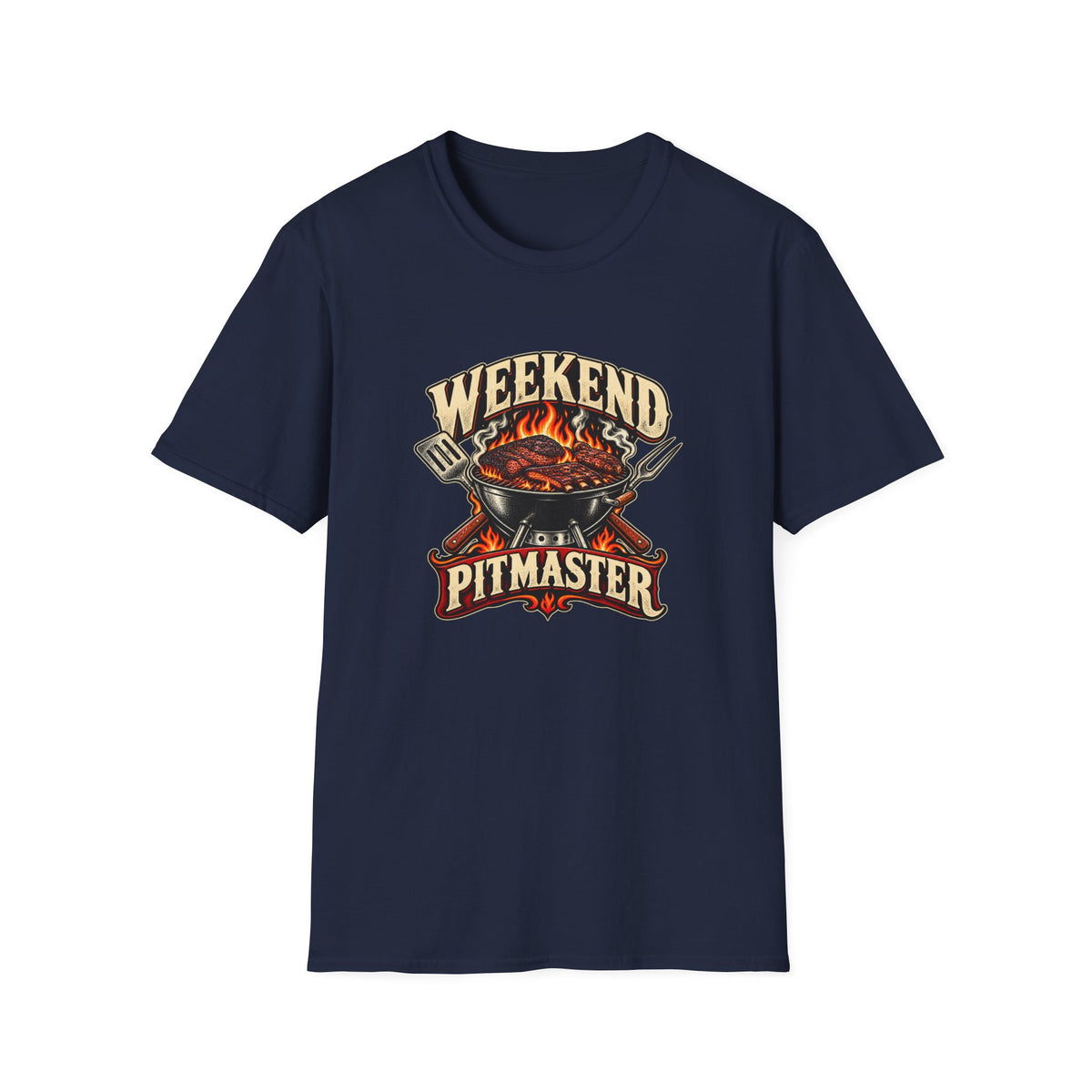 Weekend Pitmaster T-Shirt | Vintage Barbecue Grill Graphic Tee