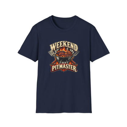 Weekend Pitmaster T-Shirt | Vintage Barbecue Grill Graphic Tee