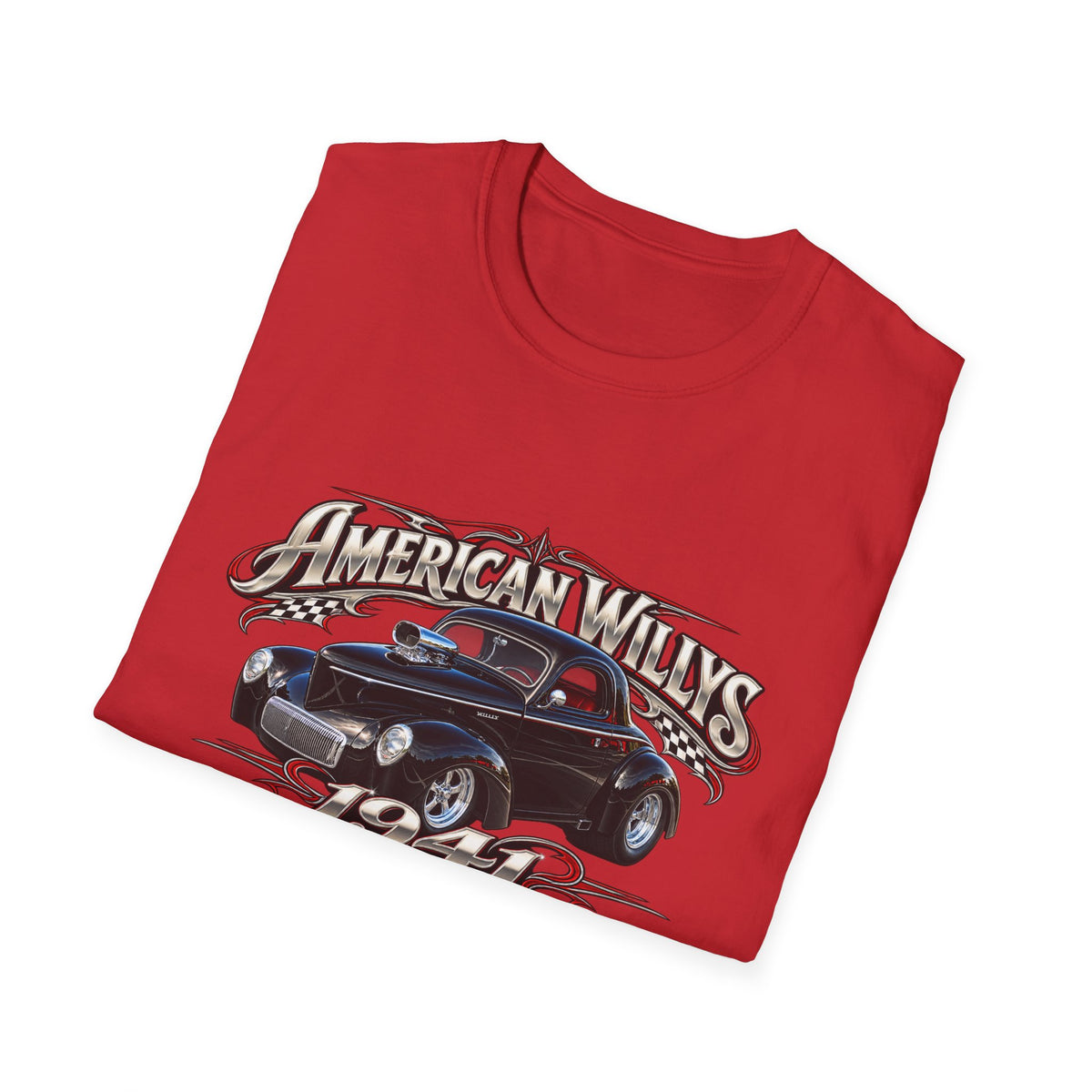 American Willys 1941 Classic Car Graphic T-Shirt