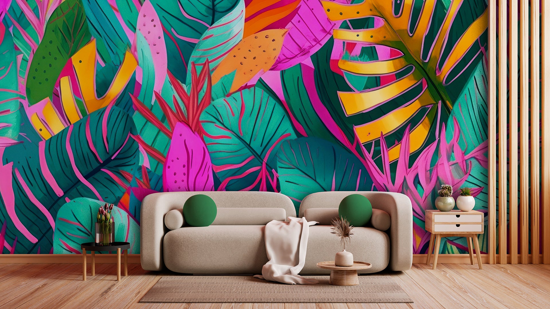 Leaves Design 093 Wall Mural Wallpaper