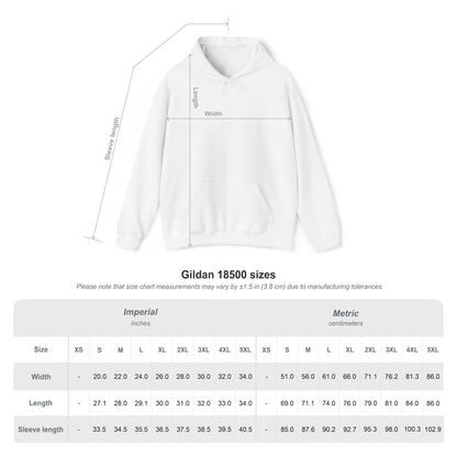 Gildan Patriotic Cross Hoodie — American Flag Christian Faith Pullover