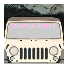 Design Your Own Front Windshield Decal