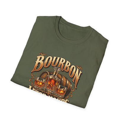 Bourbon After Hours T-Shirt | Vintage Whiskey Lounge Tee