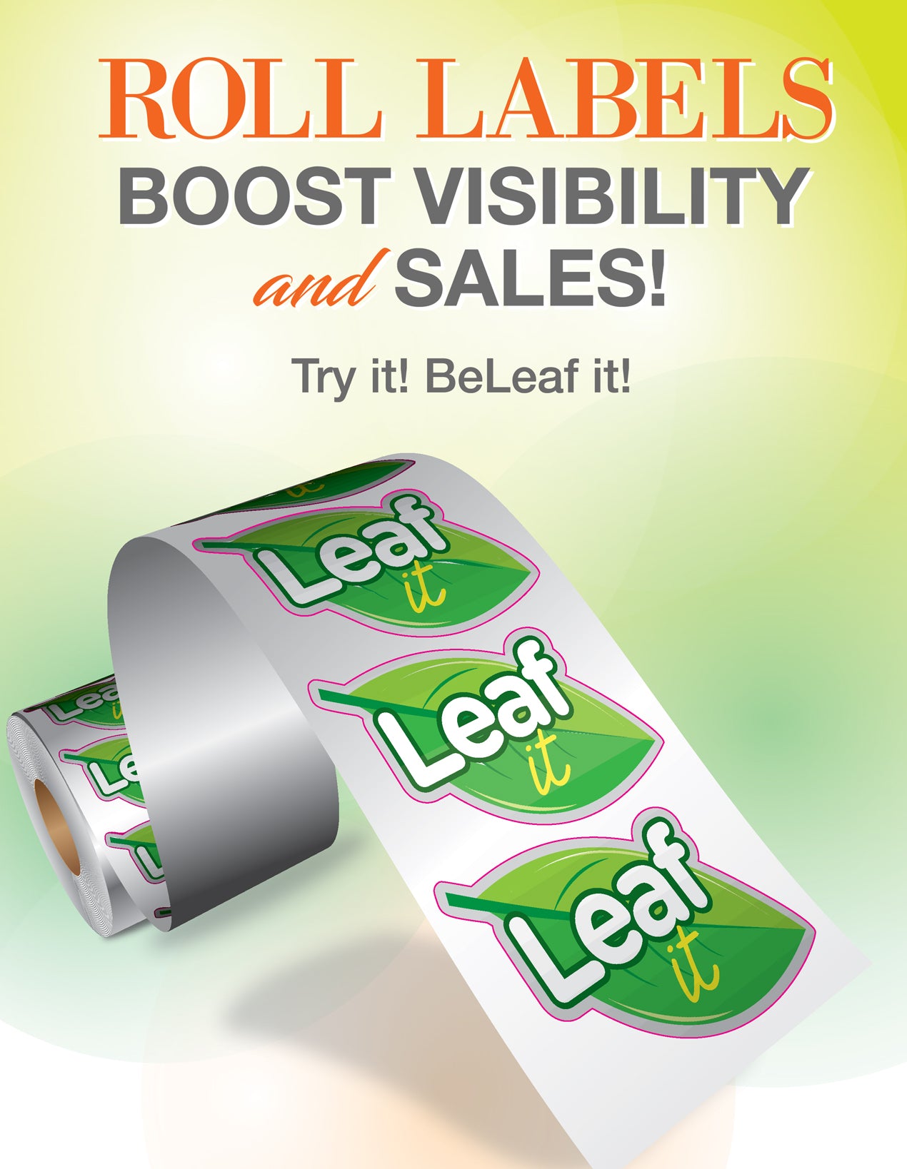 Custom Roll Labels - Large Quantities