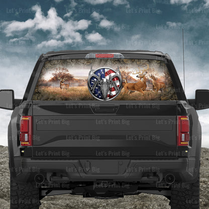 American Hunter Rear Window Decal Many choices