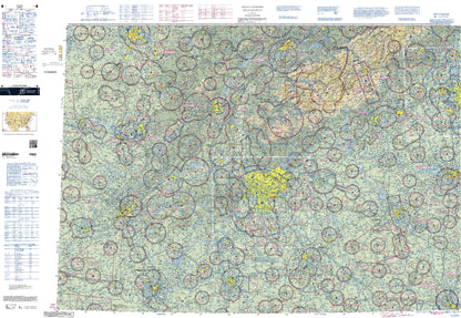 Aeronautical Chart Atlanta Wall Mural