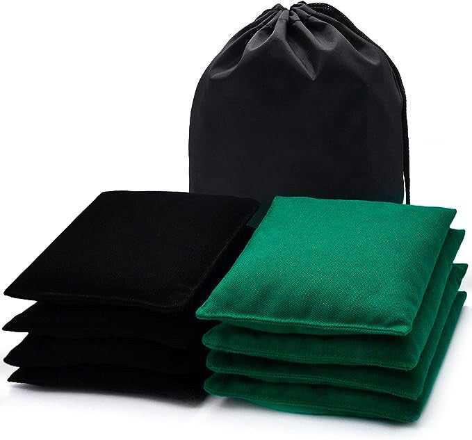 Corn Hole Bags - Regulation Size and Weight - 8 Bags Choose Colors
