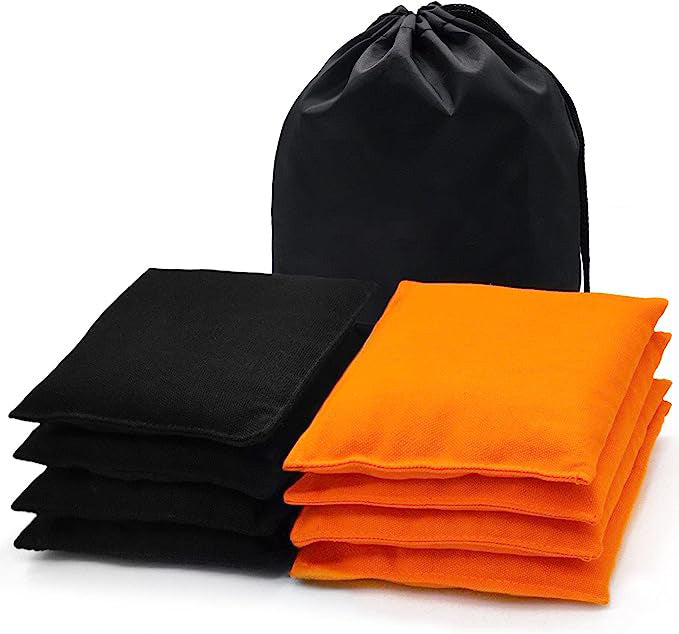 Corn Hole Bags - Regulation Size and Weight - 8 Bags Choose Colors
