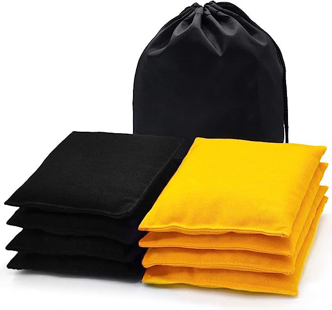 Corn Hole Bags - Regulation Size and Weight - 8 Bags Choose Colors