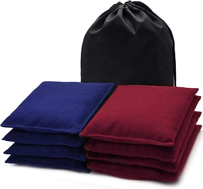 Corn Hole Bags - Regulation Size and Weight - 8 Bags Choose Colors