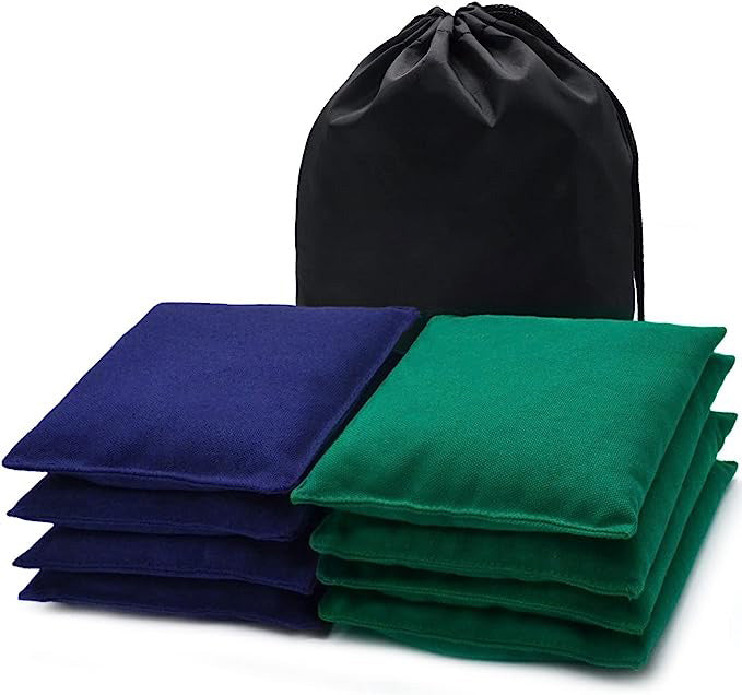 Corn Hole Bags - Regulation Size and Weight - 8 Bags Choose Colors
