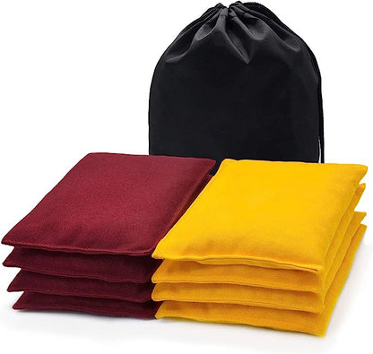 Corn Hole Bags - Regulation Size and Weight - 8 Bags Choose Colors