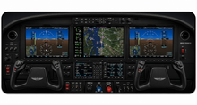 Modern Glass Cockpit Aviation Desk Mat