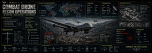 Combat Drone Recon Operations Desk Mat
