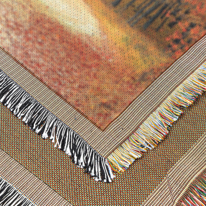 Fall Leaves Woven Blanket