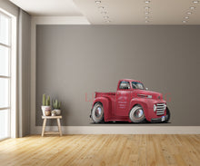 1948 Ford F1 Hot Rod Pickup Truck Car Art Wall Decal