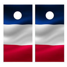 Flag of France Cornhole Board Decal Wraps
