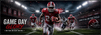 Game Day Football Glory Desk Mat