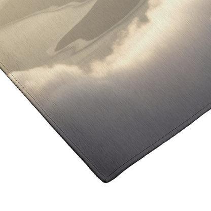General Aviation Airplane in the Clouds Rug 5 Sizes