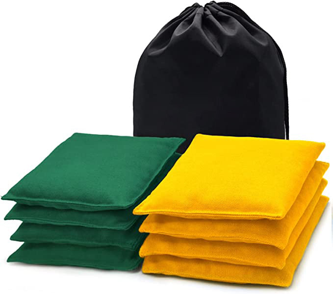 Corn Hole Bags - Regulation Size and Weight - 8 Bags Choose Colors