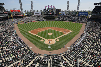 Guaranteed Rate Field Custom Designed Wallpaper Mural