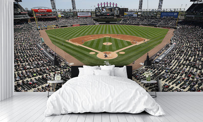 Guaranteed Rate Field Custom Designed Wallpaper Mural