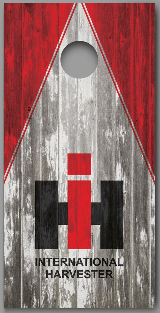 IH International Harvester Triangle Design Corn hole Decal Wrap