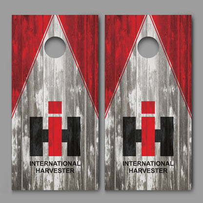 IH International Harvester Triangle Design Corn hole Decal Wrap