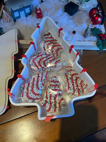 Christmas Tree Cake 3D printed storage container