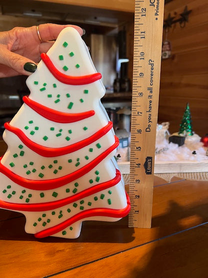 Christmas Tree Cake 3D printed storage container