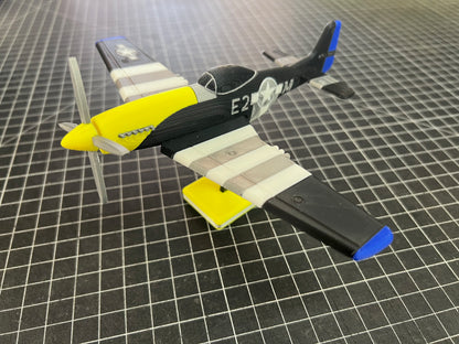 P-51D Mustang Airplane Model Desk Display