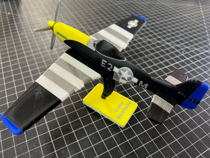 P-51D Mustang Airplane Model Desk Display