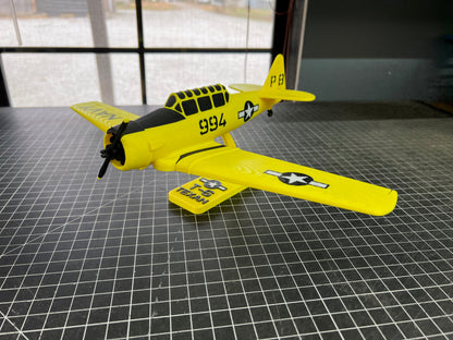 T-6 Texan Airplane Model Desk Display