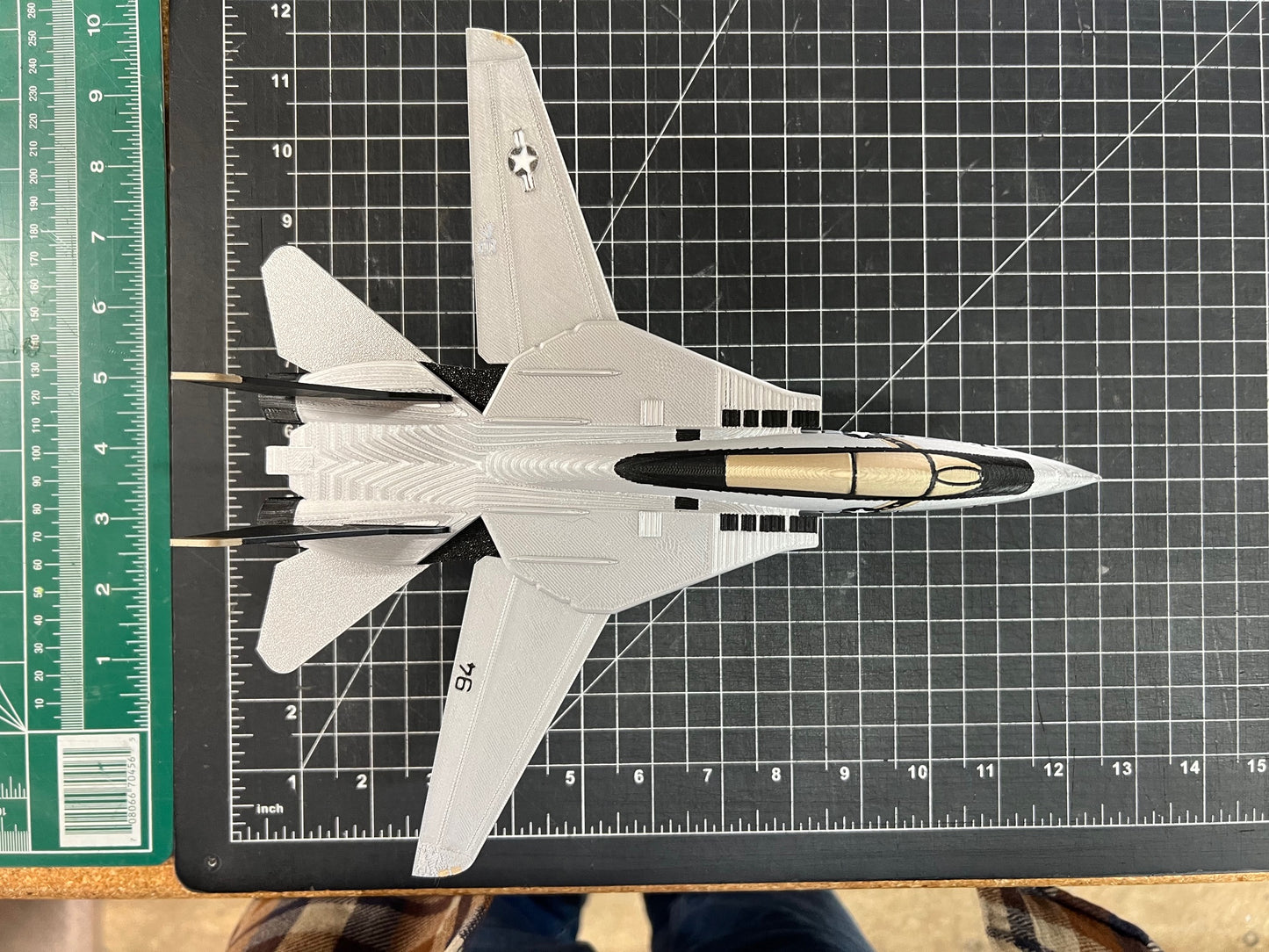 F-14 Tomcat Jet Airplane Model Desk Display