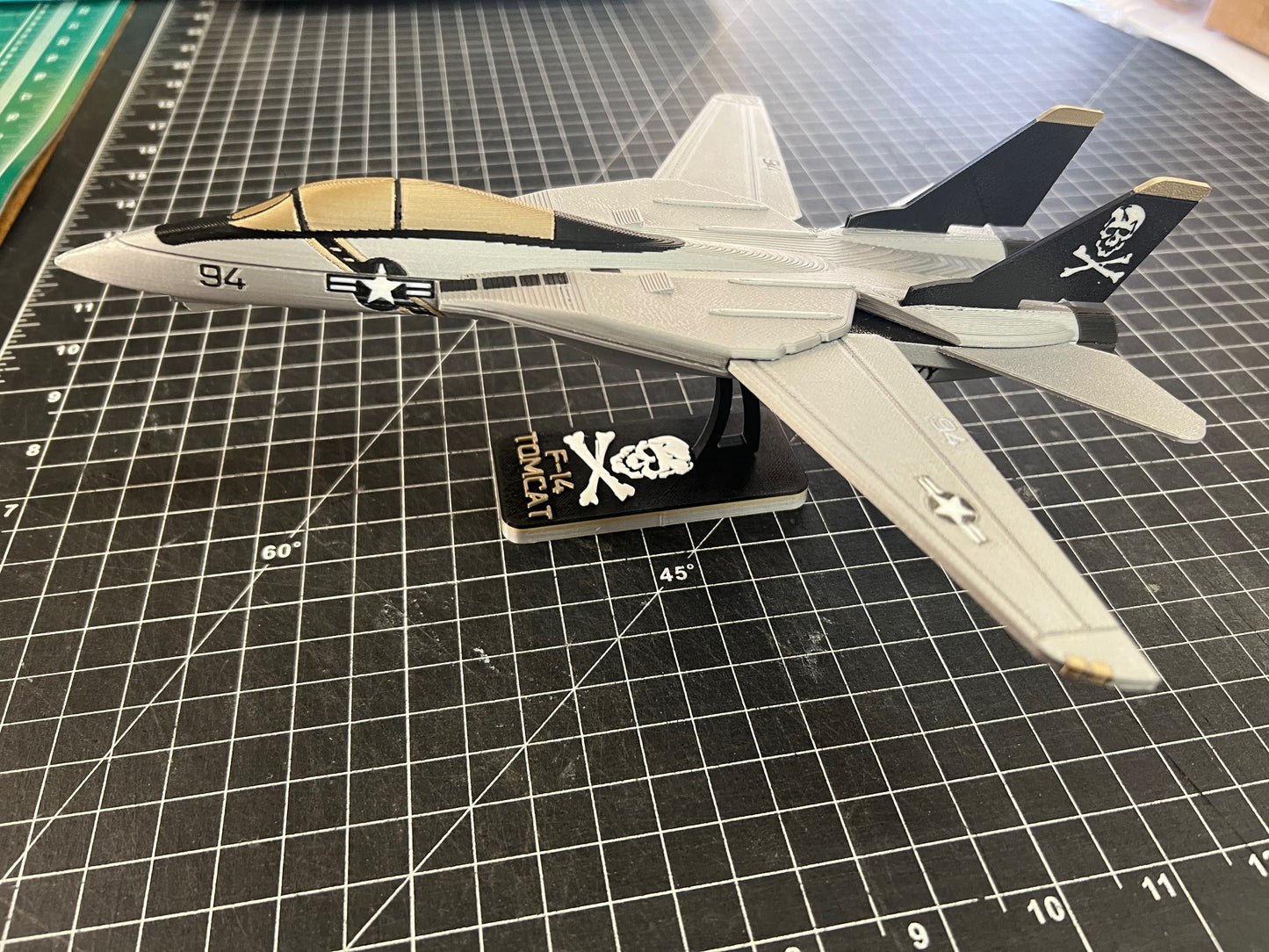 F-14 Tomcat Jet Airplane Model Desk Display