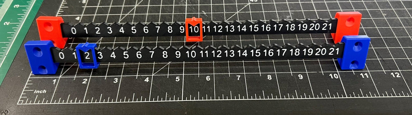 Corn Hole Game Score Keeping Scoreboard