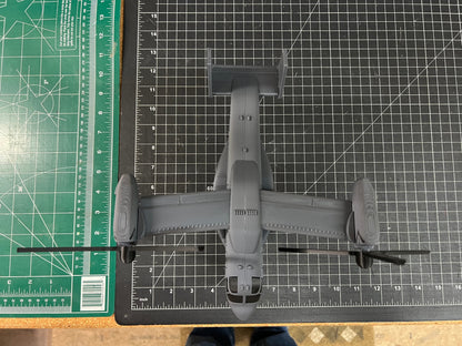 V-22 Tiltrotor Osprey Airplane Model Desk Display
