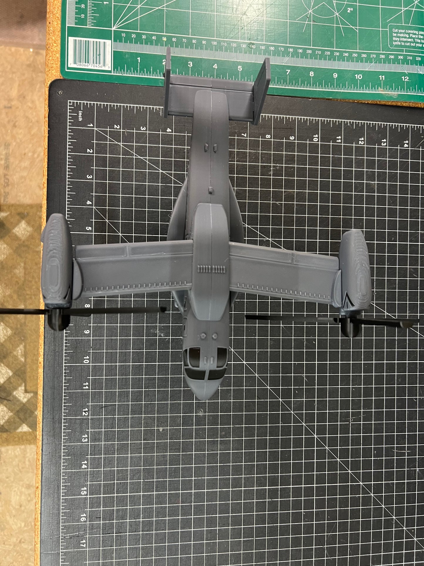 V-22 Tiltrotor Osprey Airplane Model Desk Display