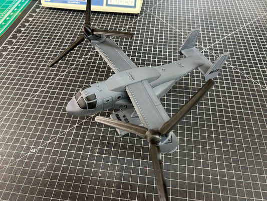 V-22 Tiltrotor Osprey Airplane Model Desk Display