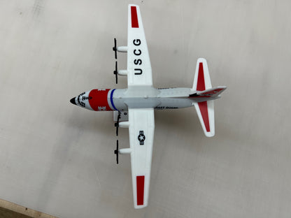 Coast Guard C-130 Airplane Model Desk Display