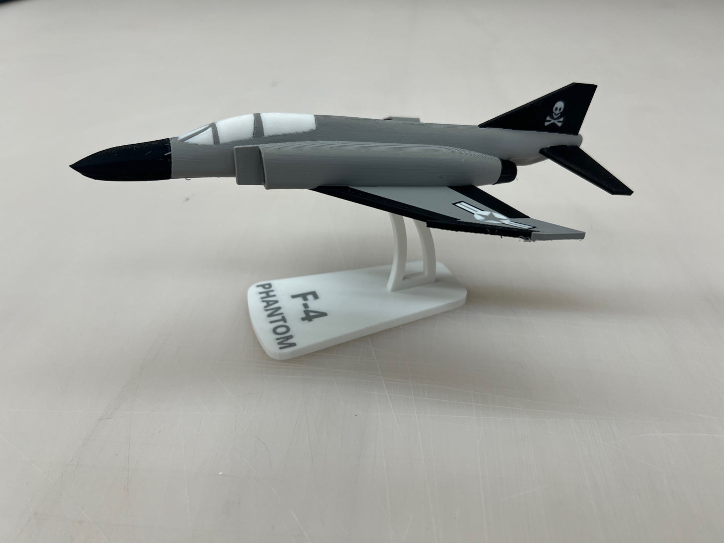 F-4 Phantom Jet Airplane Model Desk Display