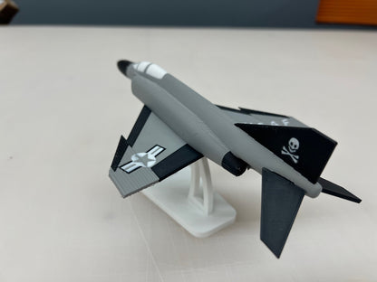 F-4 Phantom Jet Airplane Model Desk Display